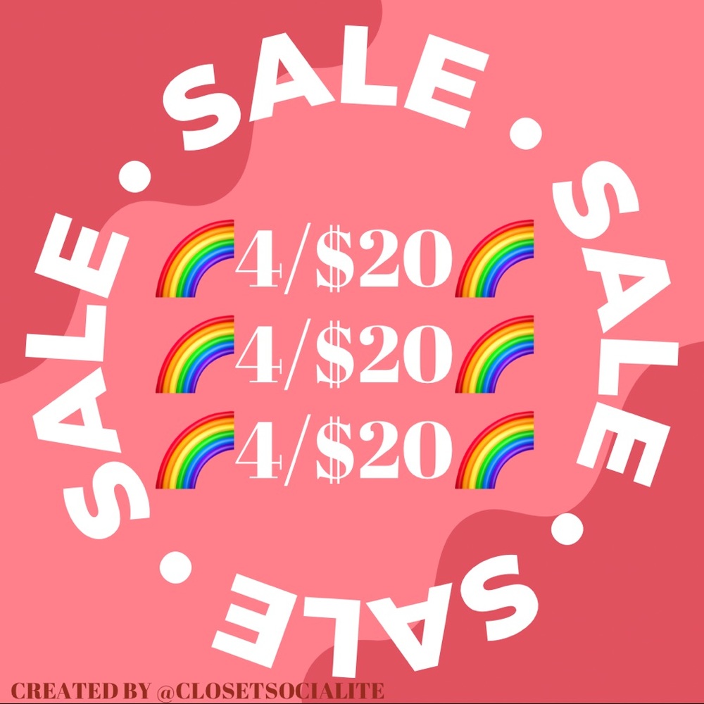 🌈4/$20🌈 SALE!!!✨✨